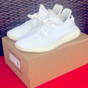 Yeezy 350 triple white